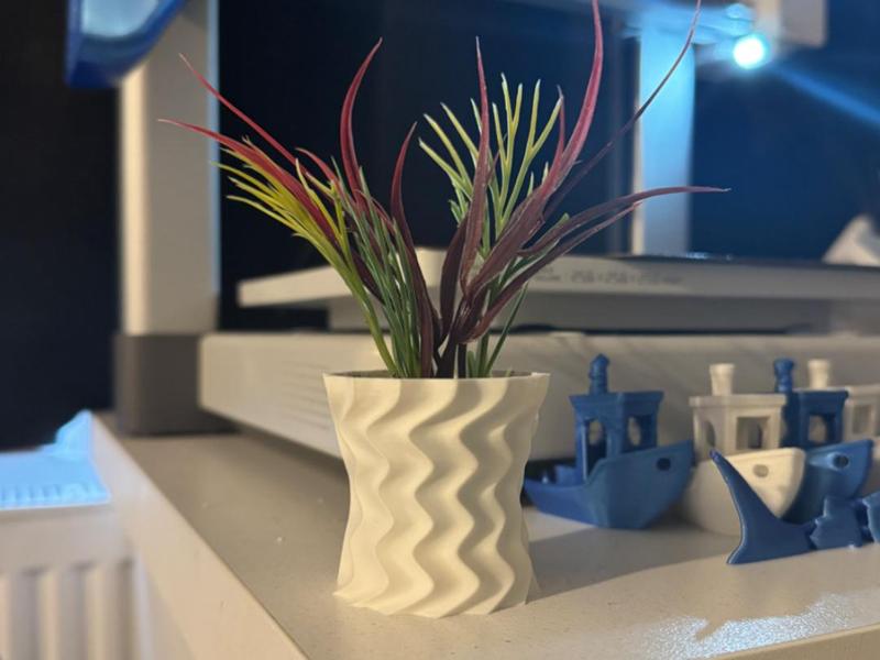 Modern Abstract Pot