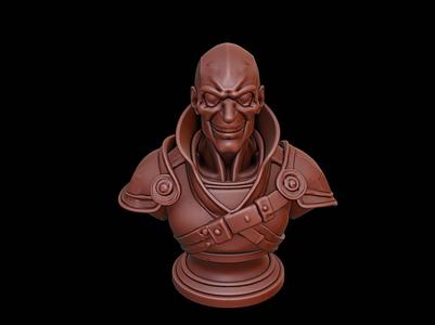 Wraith Beast Bust
