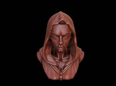 Hooded Fiend Beast Bust