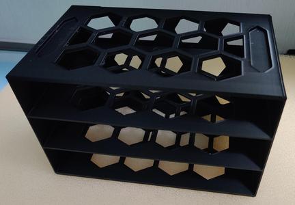 Gridfinity Modular Drawer Honeycomb Remix