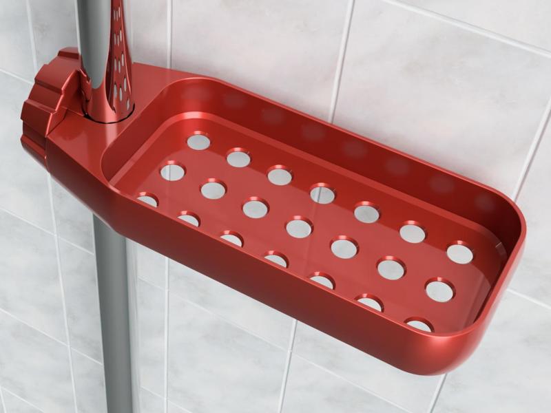 Extra long Shower Shelf for Shampoo and Soap
