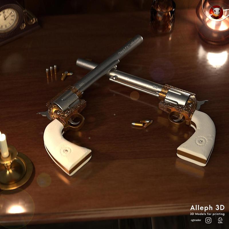 Old west gun colt m1873