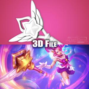 Star Guardian Lux League of Legends STL files