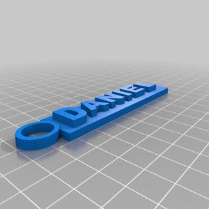 Daniel Keychain by Daniel M.