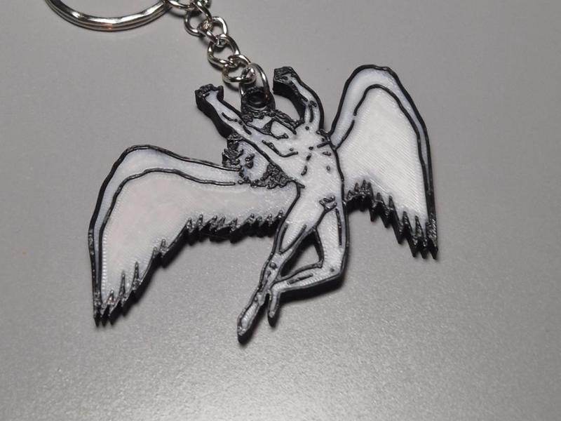 Led Zeppelin Icar keychain