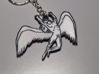 Led Zeppelin Icar keychain
