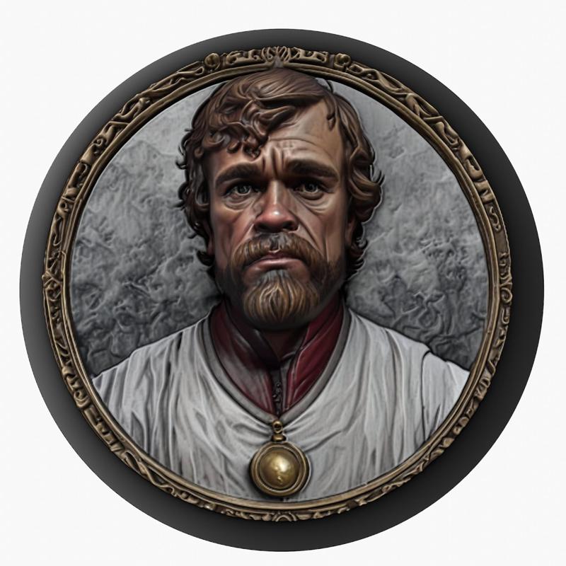 Tyrion Lannister (Game of Thrones) medallion pendant
