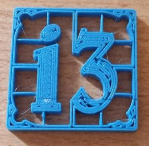 Griglia i3 per ventola 4x4mm