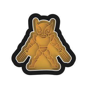 Wolverine Full Body Cookie Cutter - Only For Personal Use