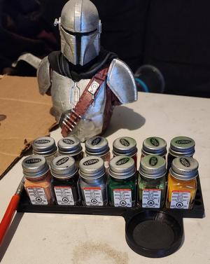 12pc 0.25 fl oz Model Paint holder