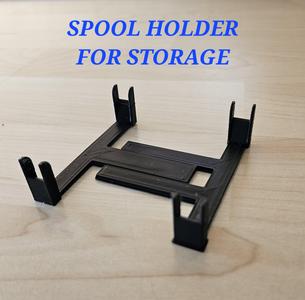 Compact Spool Holder for Storage
