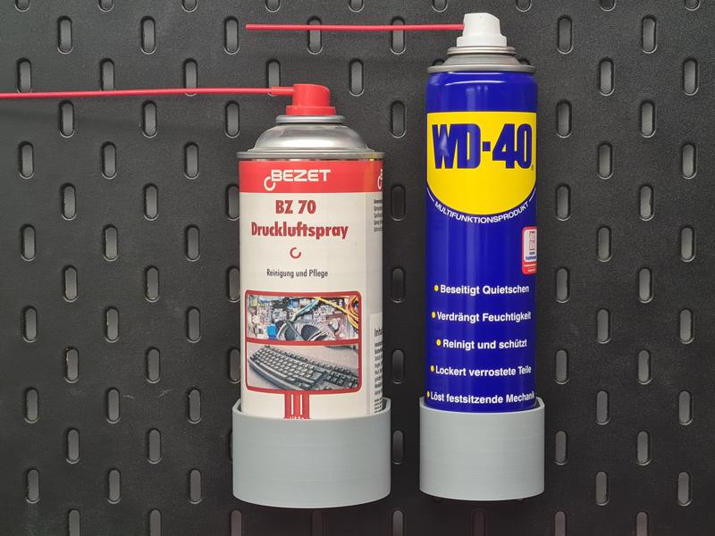 Skadis Spray Can Holder