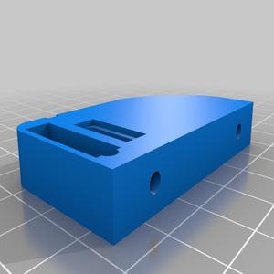 Titan Aero head mount for Hypercube Evolution - Cable chain Addon