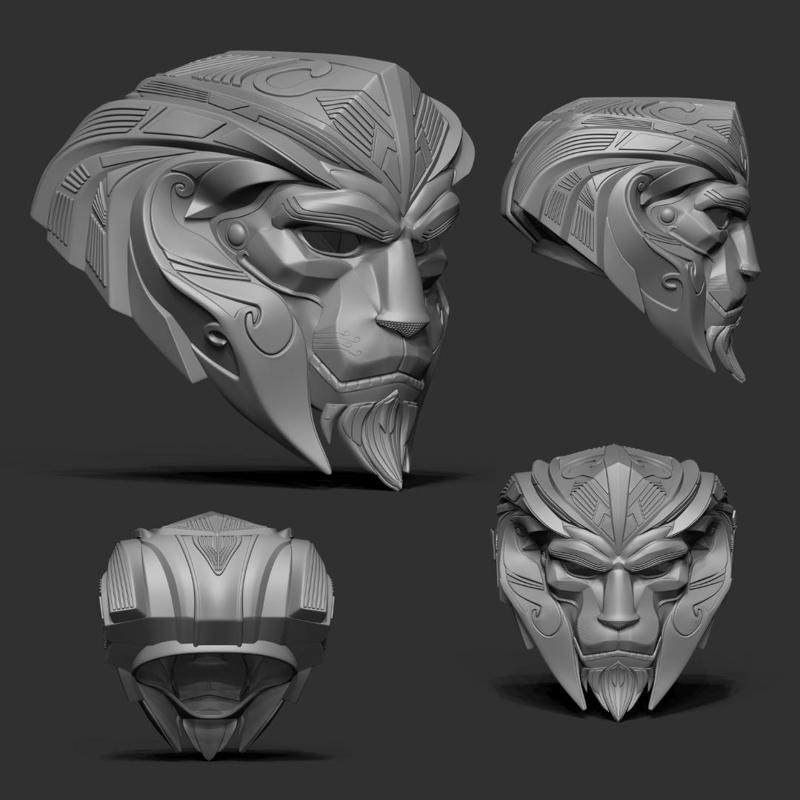 Arduin Wrynn Battle for Azeroth - Mask / Helmet