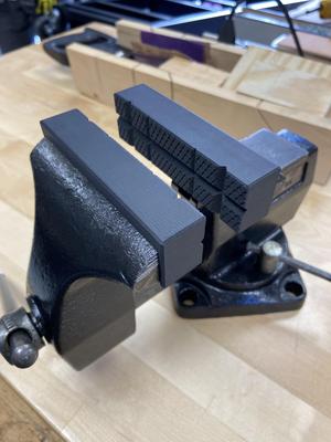 Slip-on Soft Vice Jaws (Wilton 4" Vice)