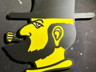 Appalachian State University Yosef 2D Wall Art