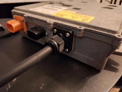 MG ZS charger adapter for AC connector