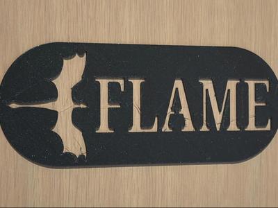 Dragon Bookmark Flame