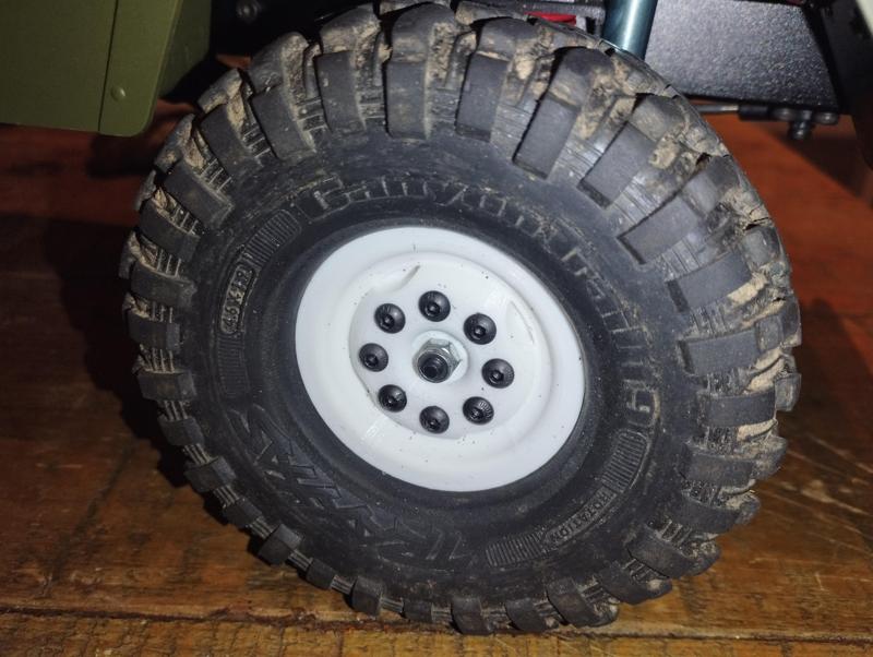 3 parts 1.9" Beadlock wheel Truck style (New interior part with higher clearence)