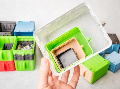 Stackable Boxes Container System + Vasemode!