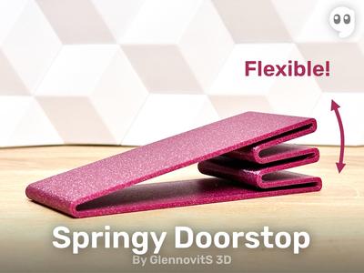 Springy Doorstop (flexible and in multiple sizes!)