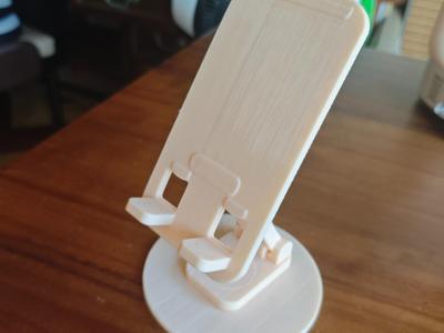 Desktop hands-free phone and tablet stand iPad support portable non-adjustable