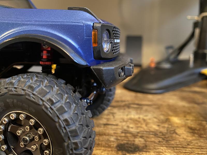SCX24 Bronco Bumper Relocation Brackets (TPU)