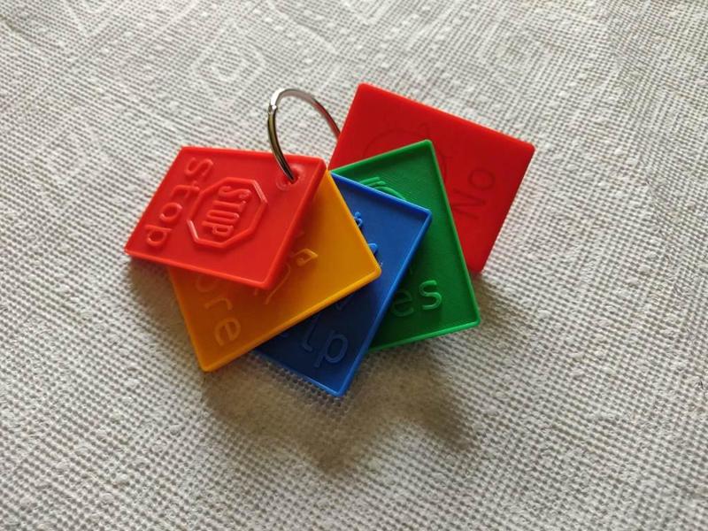 LAMP Words for Life Speech Therapy Blocks plus Blanks