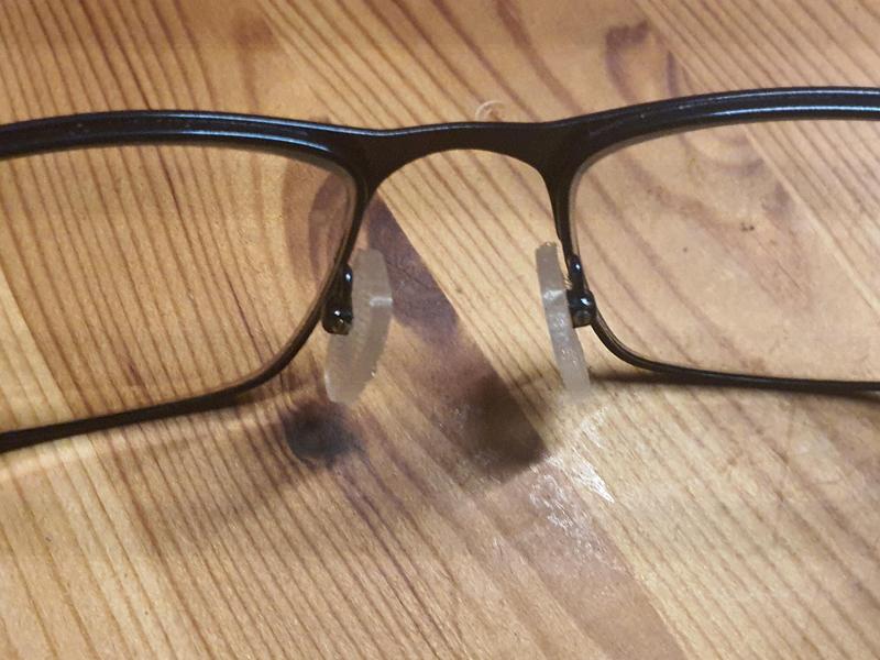 Nose pads for glasses / Nasenpads für Brillen