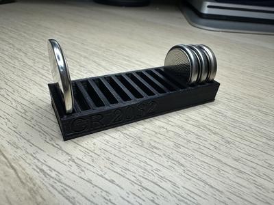 CR 2032 battery container
