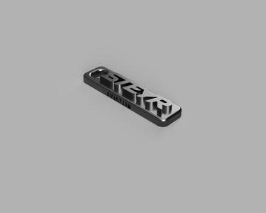 "STEYR" Keychain / Schlüsselanhänger (only Text)