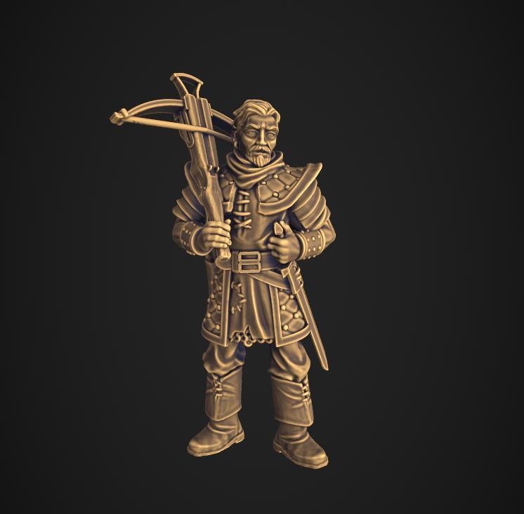 Medium guard gothic crossbowman