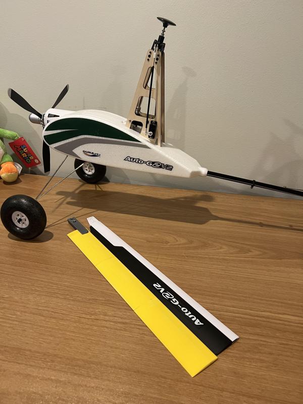 Printable Rotor Blades for Durafly Auto G2 V2 Autogyro
