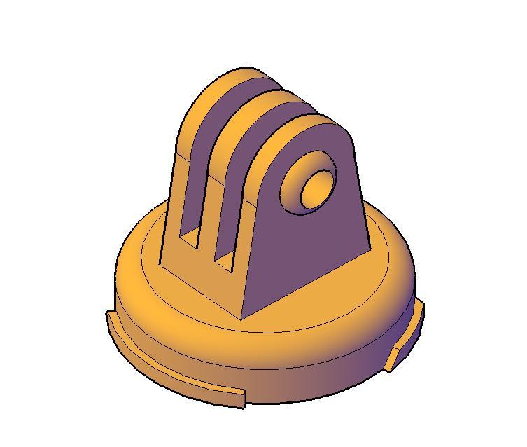 GoPro Holder for DJI Inspire 1