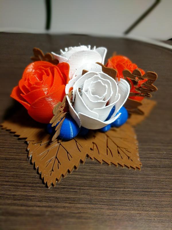 Multicolor Corsage