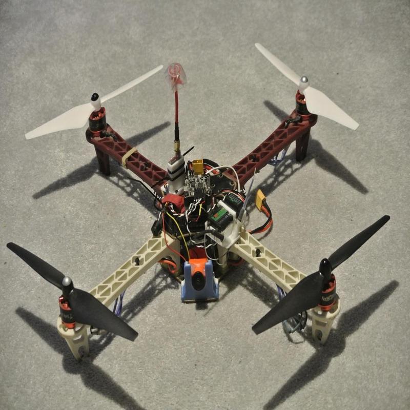 FPV Transmitter Mount DJI 450