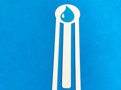 Magic the gathering blue bookmark