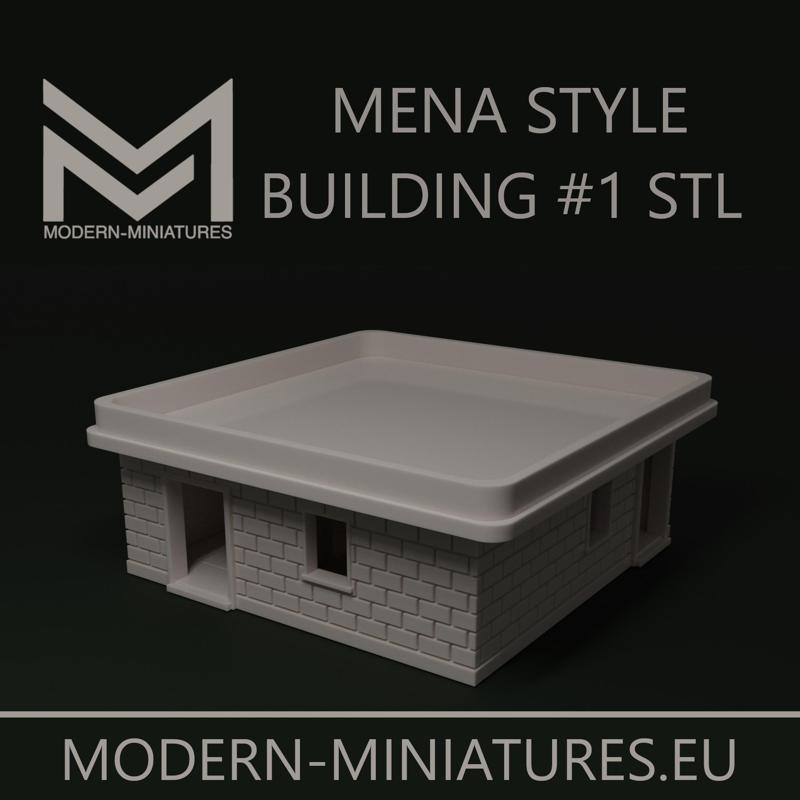 28mm MENA Building #1