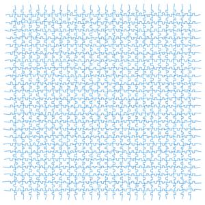 Jigsaw Puzzle Cutter Template