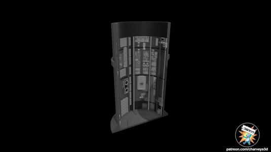 Star Wars Carbon Freezing Chamber Freezing Pit for 3.75" and 6" figures