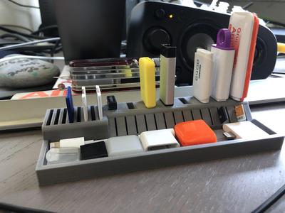 USB sticks, memory cards and caps holder
