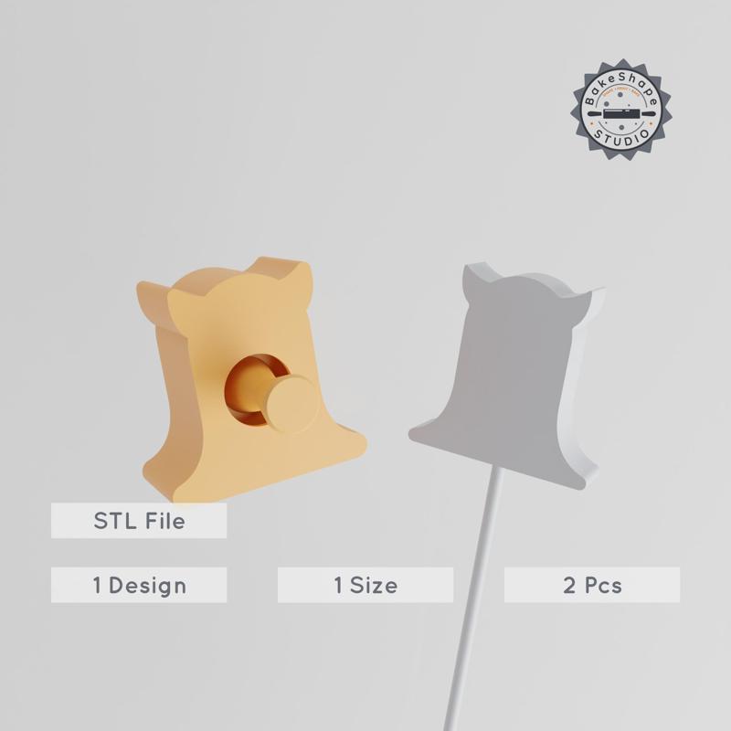 Monster Cake Pop Mold, Spooky Beast & Alien Creature Design, Creepy Phantom 3D Print, Scary, Spooky Theme PRODUCT_3469