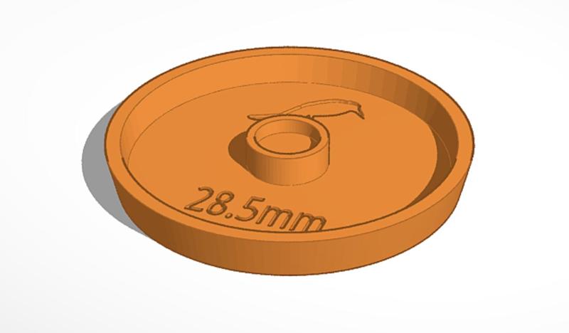 28.5mm round base (Magnetic)