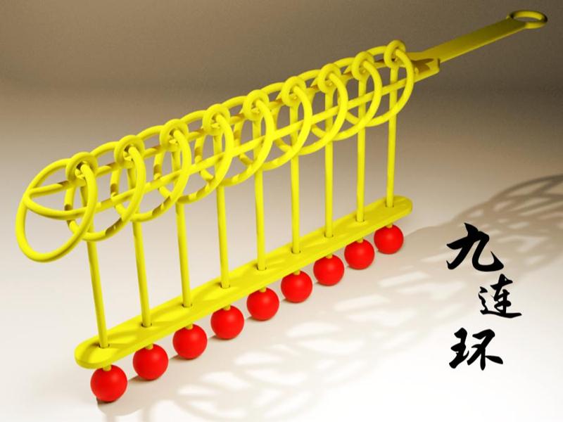 Chinese Magic Puzzle Toys-Baguenaudier