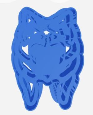 Ashoka Tano cookie cutter