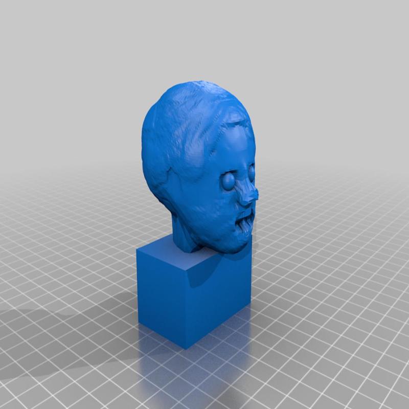 wise man bust