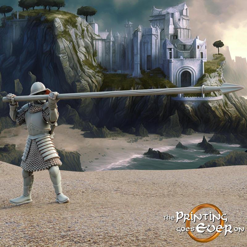 Armored Pikeman - B - Presupported
