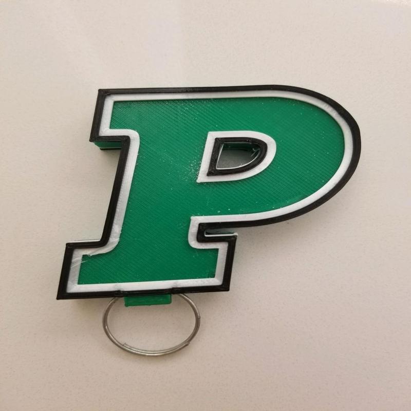 Pierre Governors Keychain