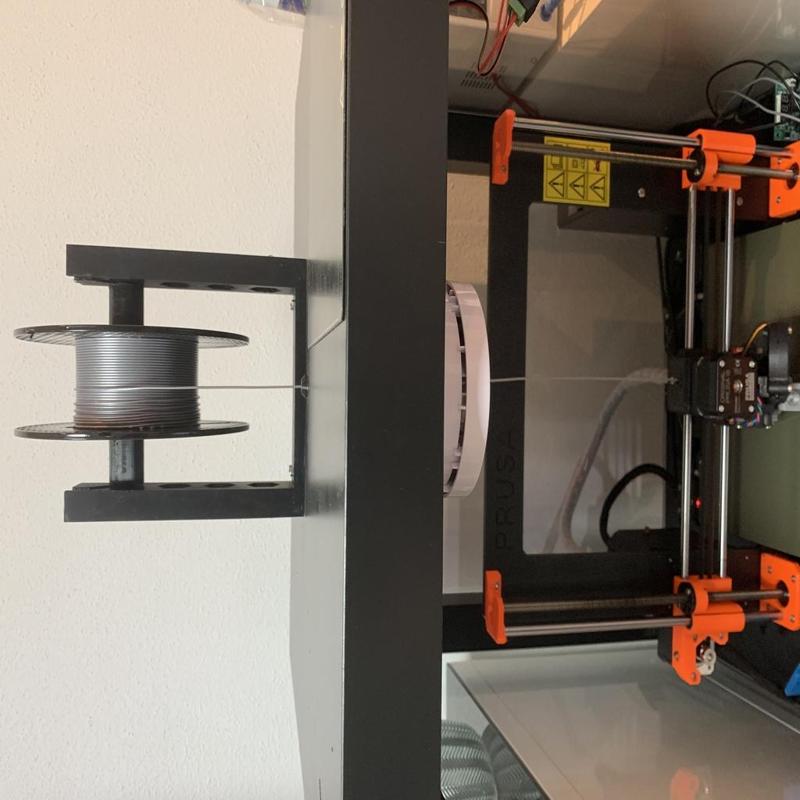 Spool Holder for Ikea Lack Cover