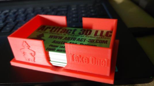 A3D Business Card Holder